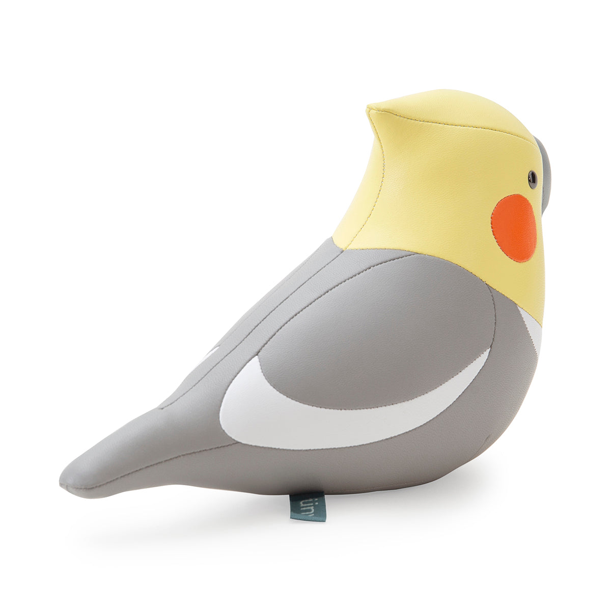 Zuny Bookend Classic Cockatiel Gray