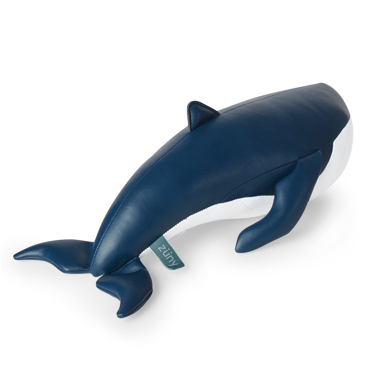 Zuny Doorstop Whale Wave Midnight Blue