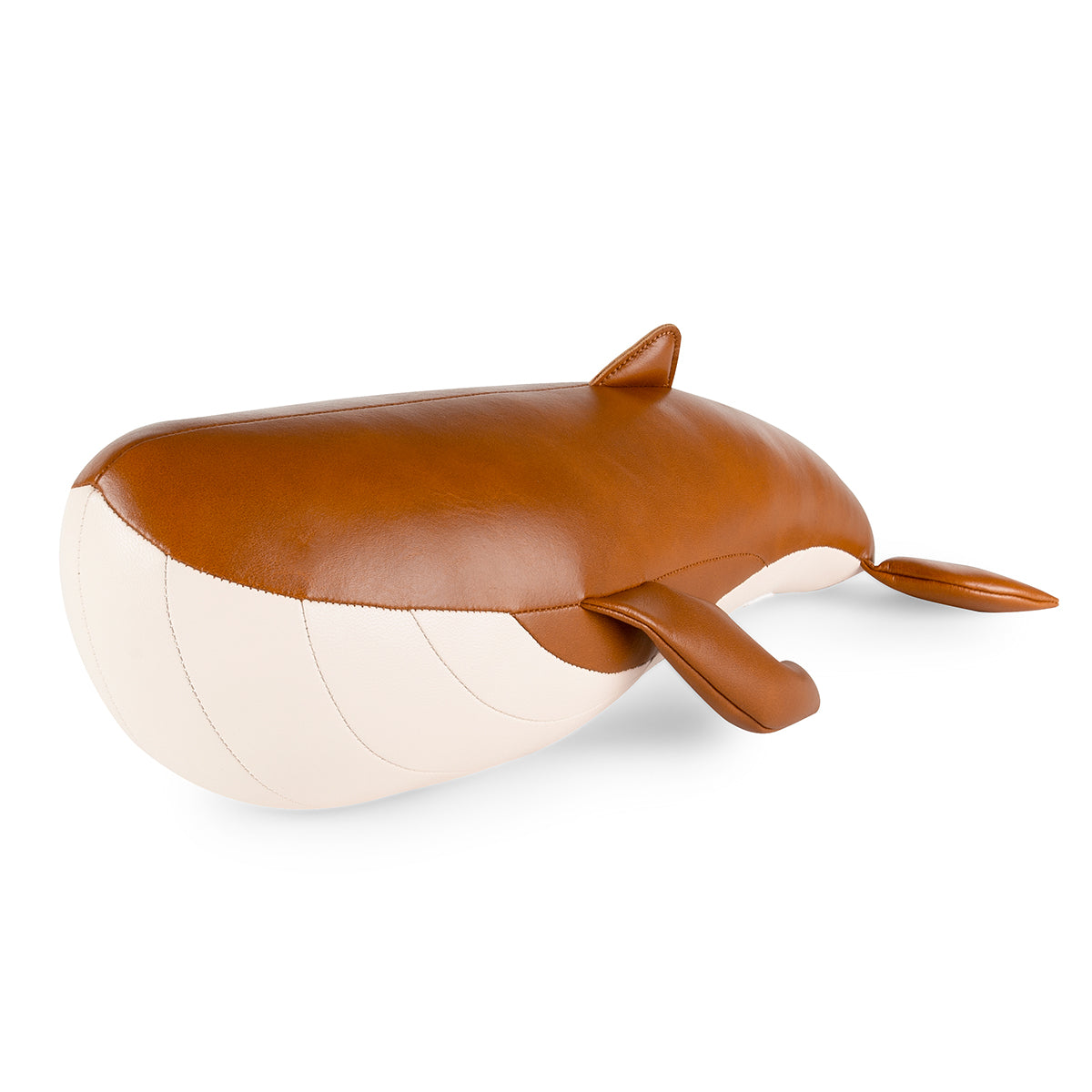 Zuny Doorstop Whale Wave Tan