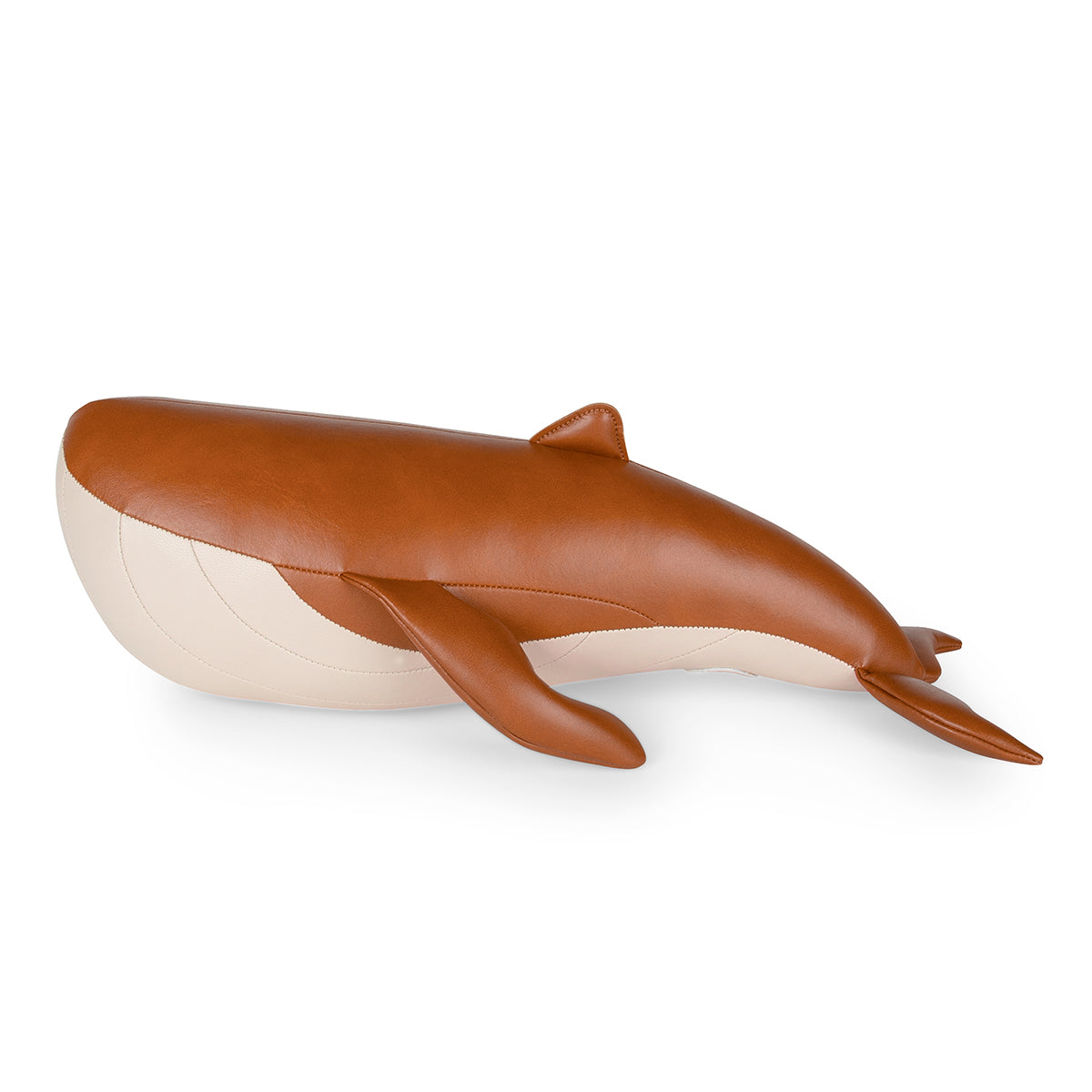 Zuny Doorstop Whale Wave Tan