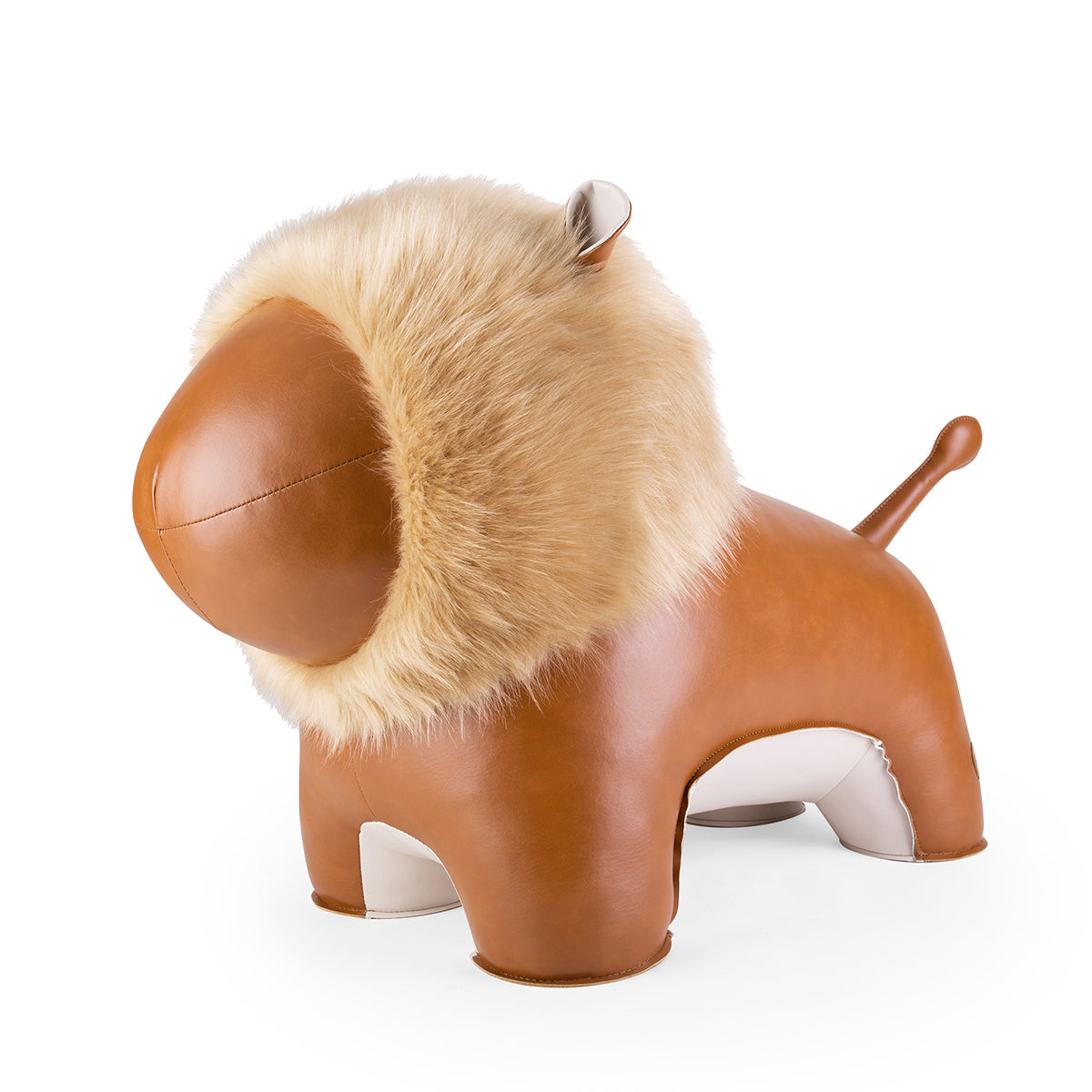 Zuny Giant Lion Tan Home Decor Home Decor