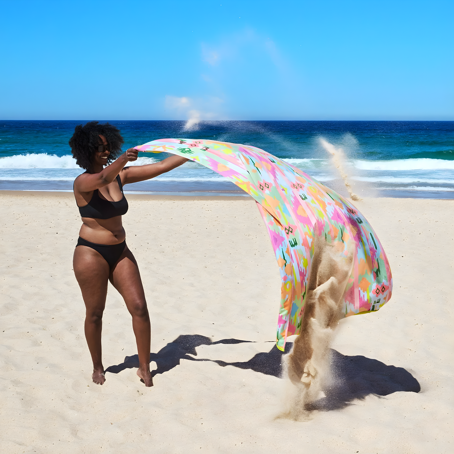 Dock & Bay Beach Towel Designed Collection L Ibiza Glow 100% Recycled 100% Recycled