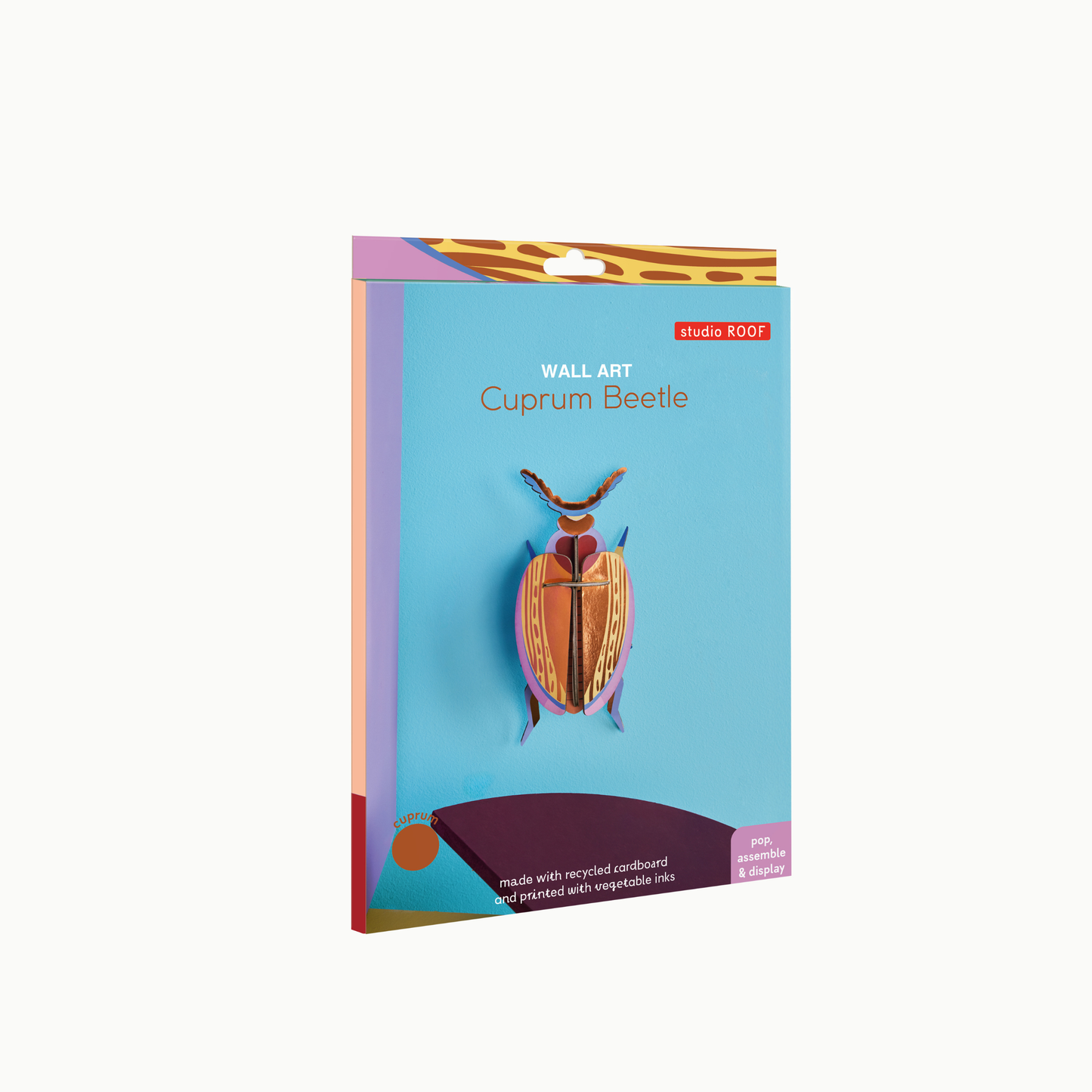 Studio Roof Wall Art Beetles (B6) Cuprum Beetle