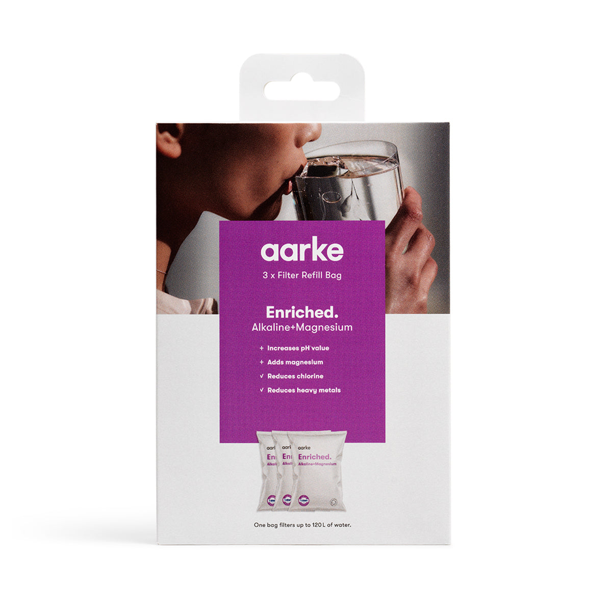 Aarke Purifier Filter Refill Enriched (3 pack)