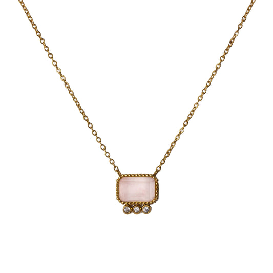AEC Paris Necklace Thetis Watermelon Quartz