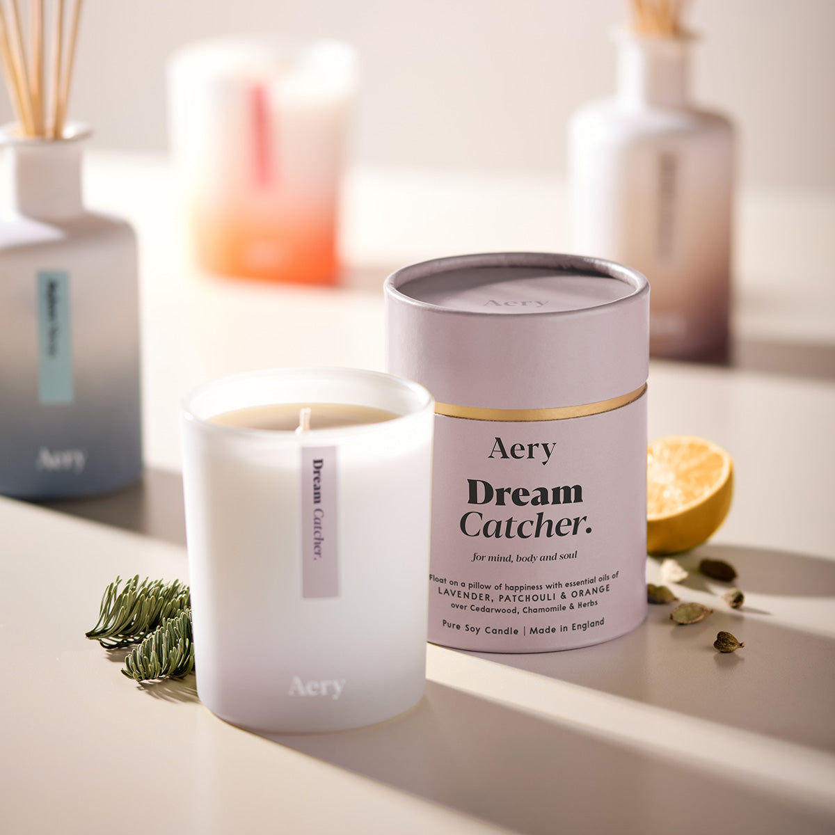 Aery Living Aromatherapy 200g Soy Candle Dream Catcher