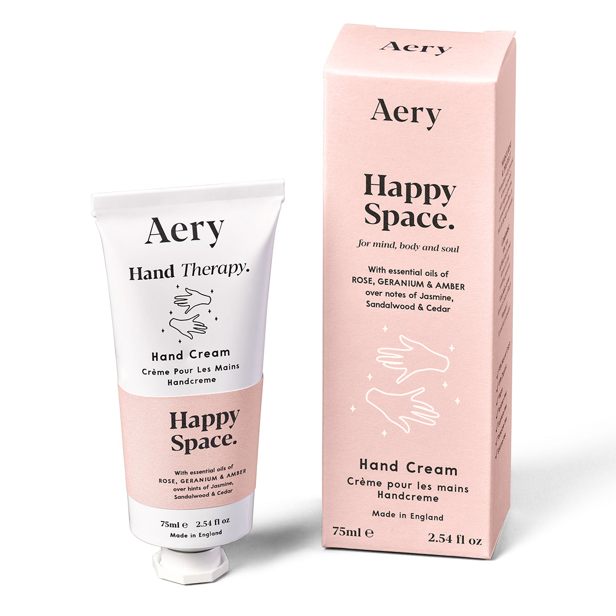 Aery Living Aromatherapy 75ml Hand Cream Happy Space