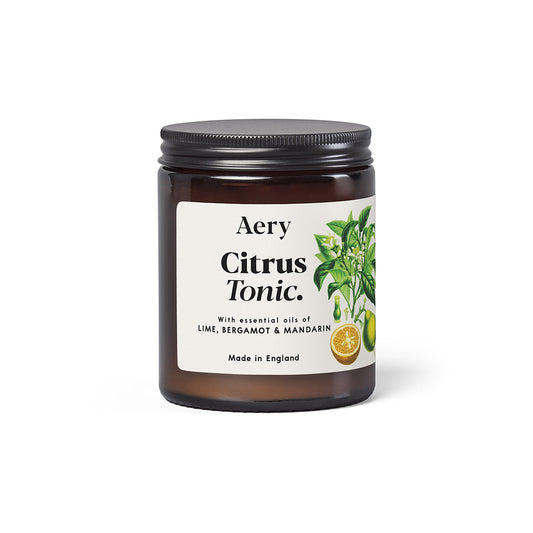 Aery Living Botanical 140g Candle Jar Citrus Tonic