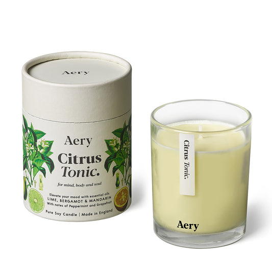 Aery Living Botanical 200g Soy Candle Citrus Tonic