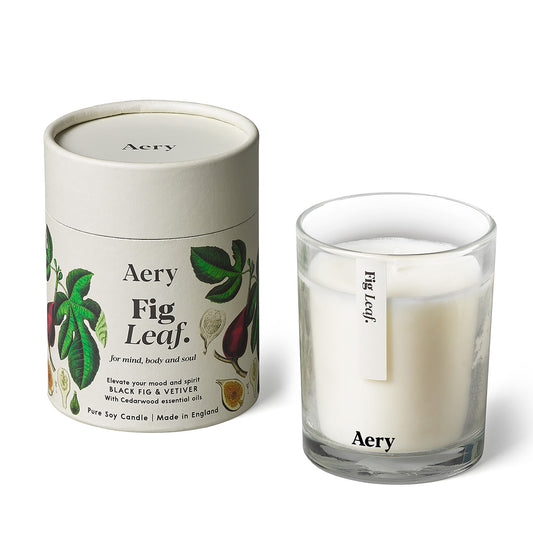 Aery Living Botanical 200g Soy Candle Fig Leaf