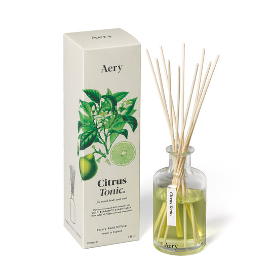 Aery Living Botanical 200ml Reed Diffuser Citrus Tonic