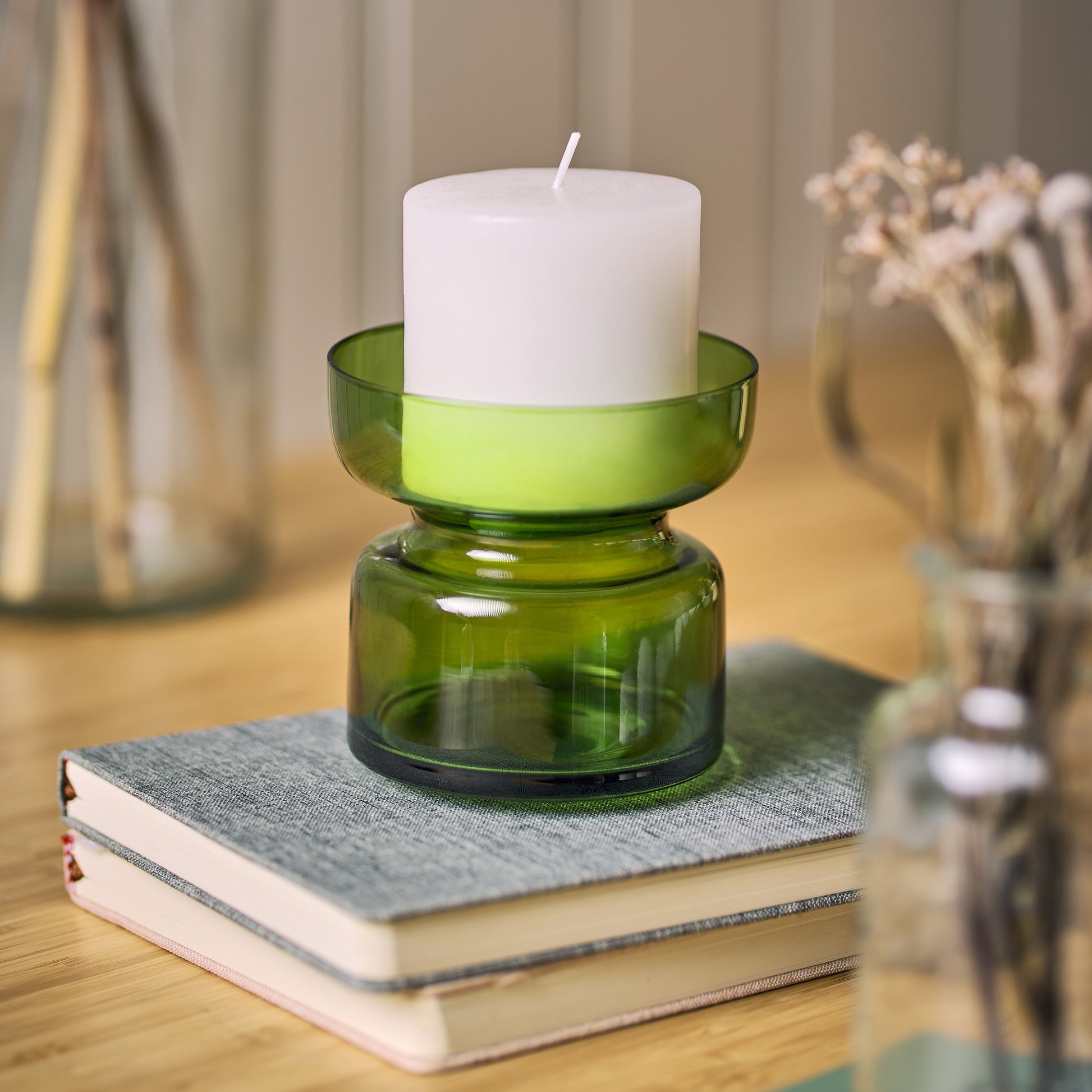 Aery Living Copenhagen Candle Holder Jade