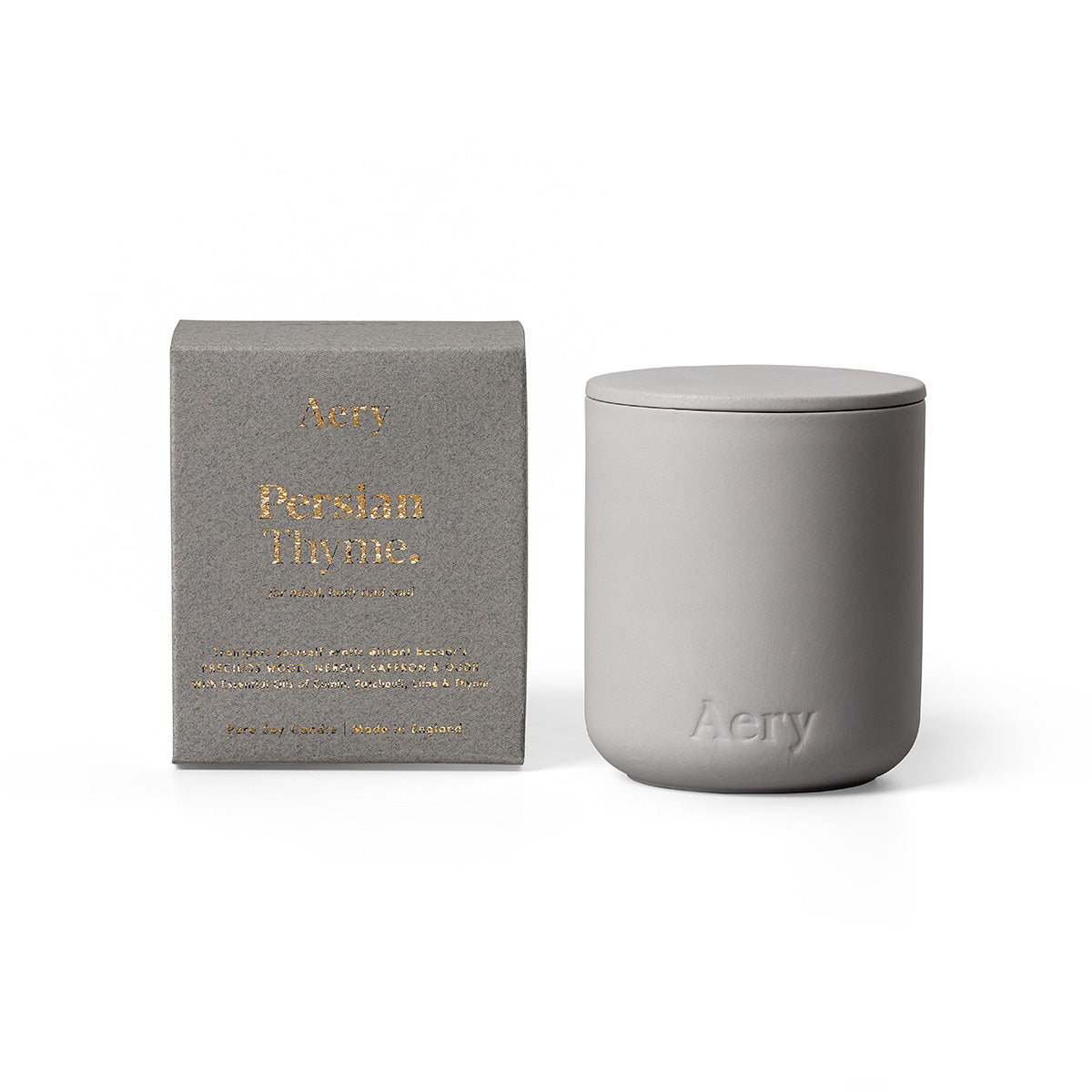 Aery Living Fernweh 280g Candle with Lid Persian Thyme