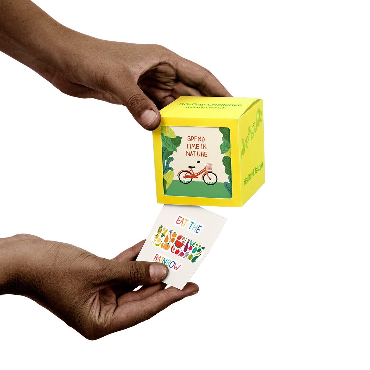 Another Me 30 Day Challenge Healthy Lifestyle Paper Activity Game Paper Activity Game