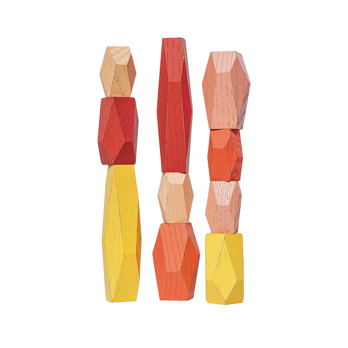 Areaware Balancing Blocks Desert Wooden Toy Set Wooden Toy Set