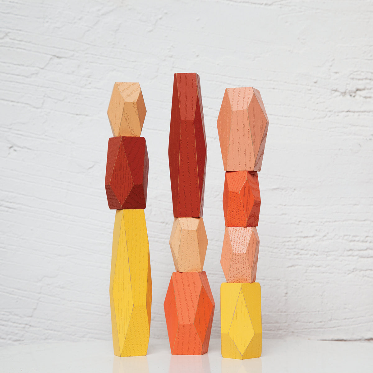 Areaware Balancing Blocks Desert Wooden Toy Set Wooden Toy Set
