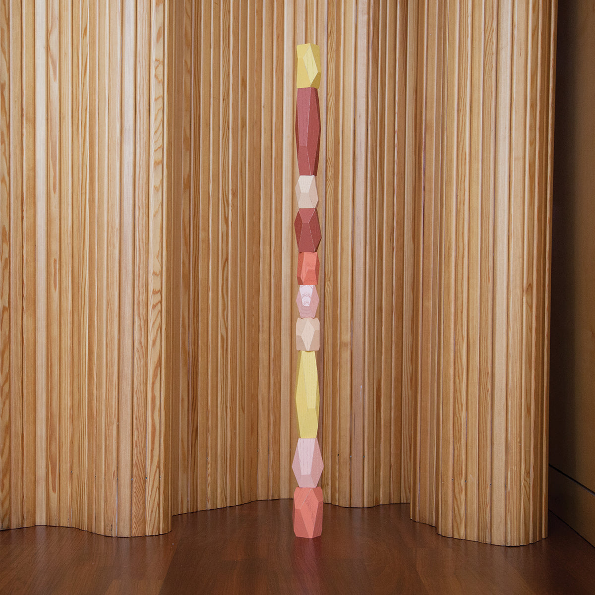 Areaware Balancing Blocks Desert Wooden Toy Set Wooden Toy Set