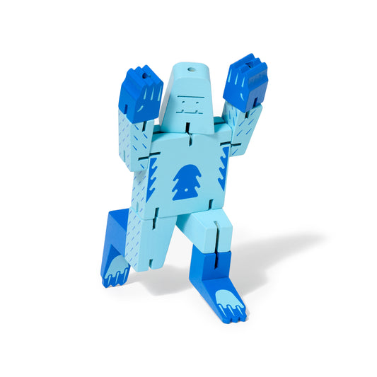 Areaware Cubebot Cryptoid Small Yeti Monster Toy Monster Toy