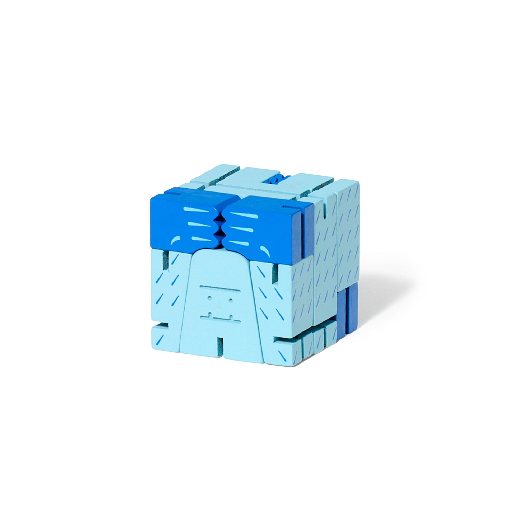 Areaware Cubebot Cryptoid Small Yeti Monster Toy Monster Toy