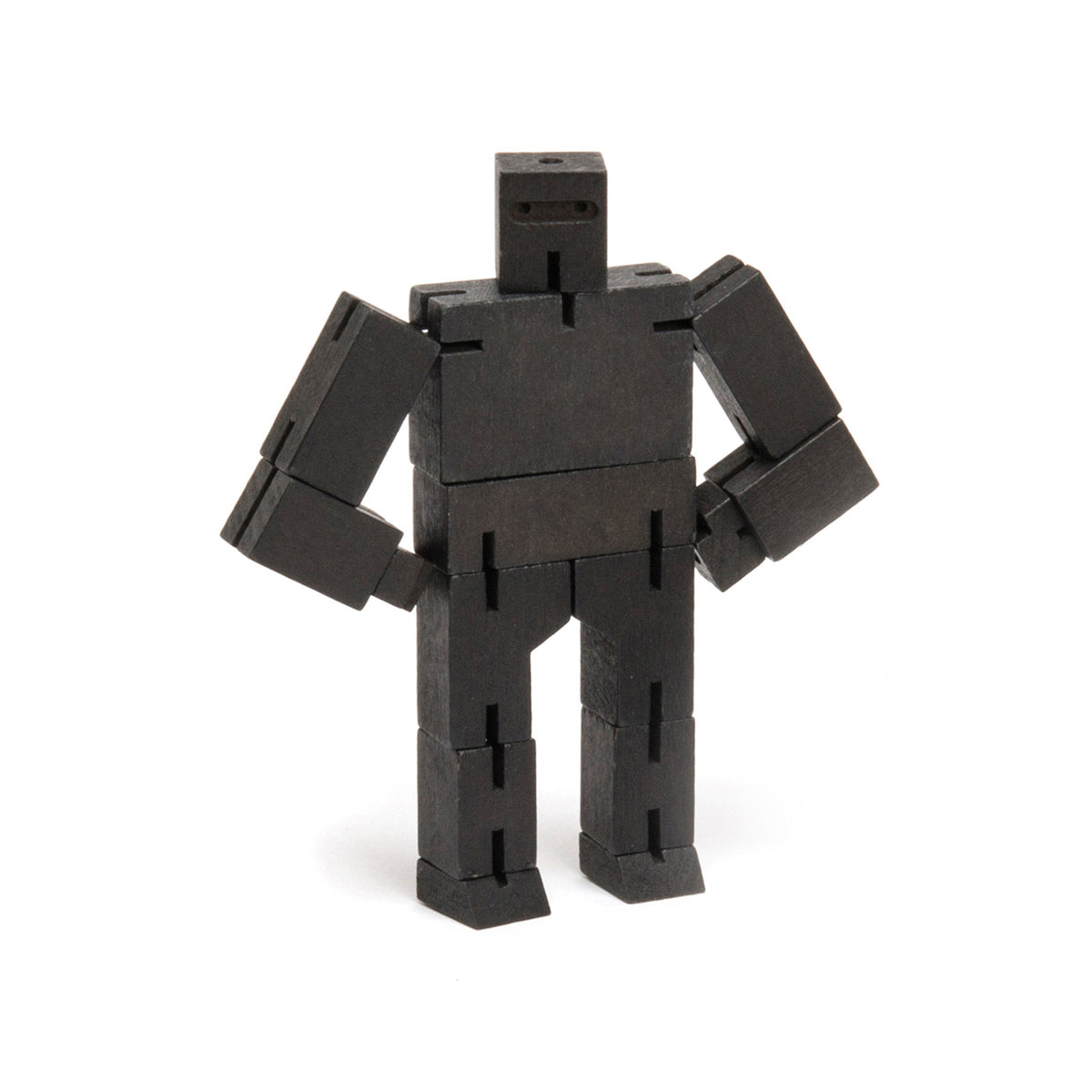 Areaware Cubebot Micro Ninja Black Robot Toy Robot Toy