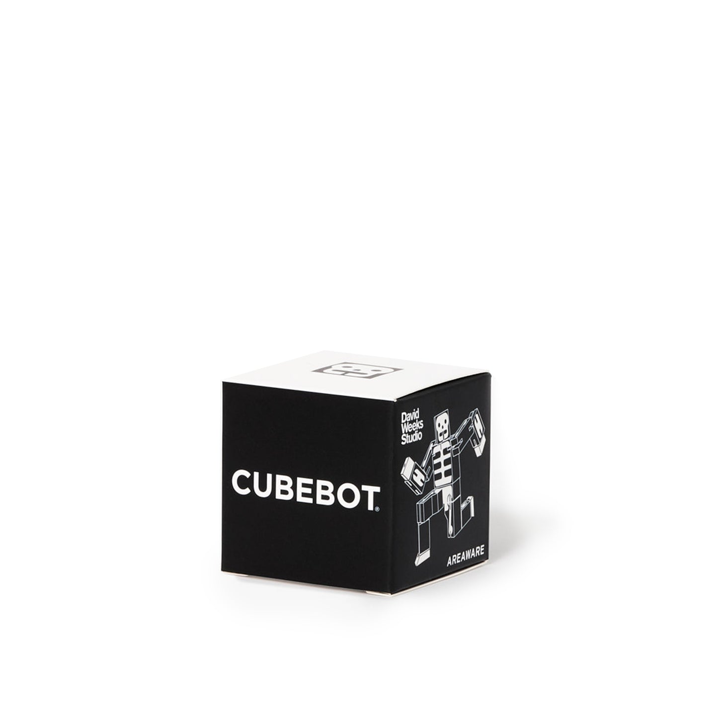 Areaware Cubebot Micro Black Skeleton Robot Toy Robot Toy