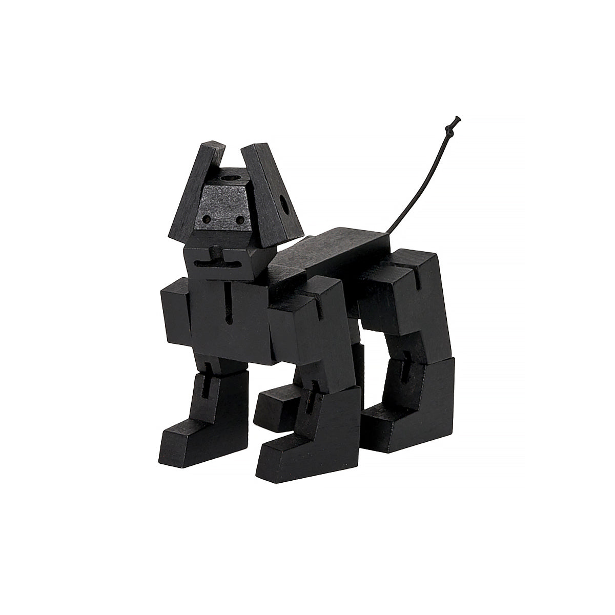 Areaware Cubebot Milo Small Black Robot Toy Robot Toy