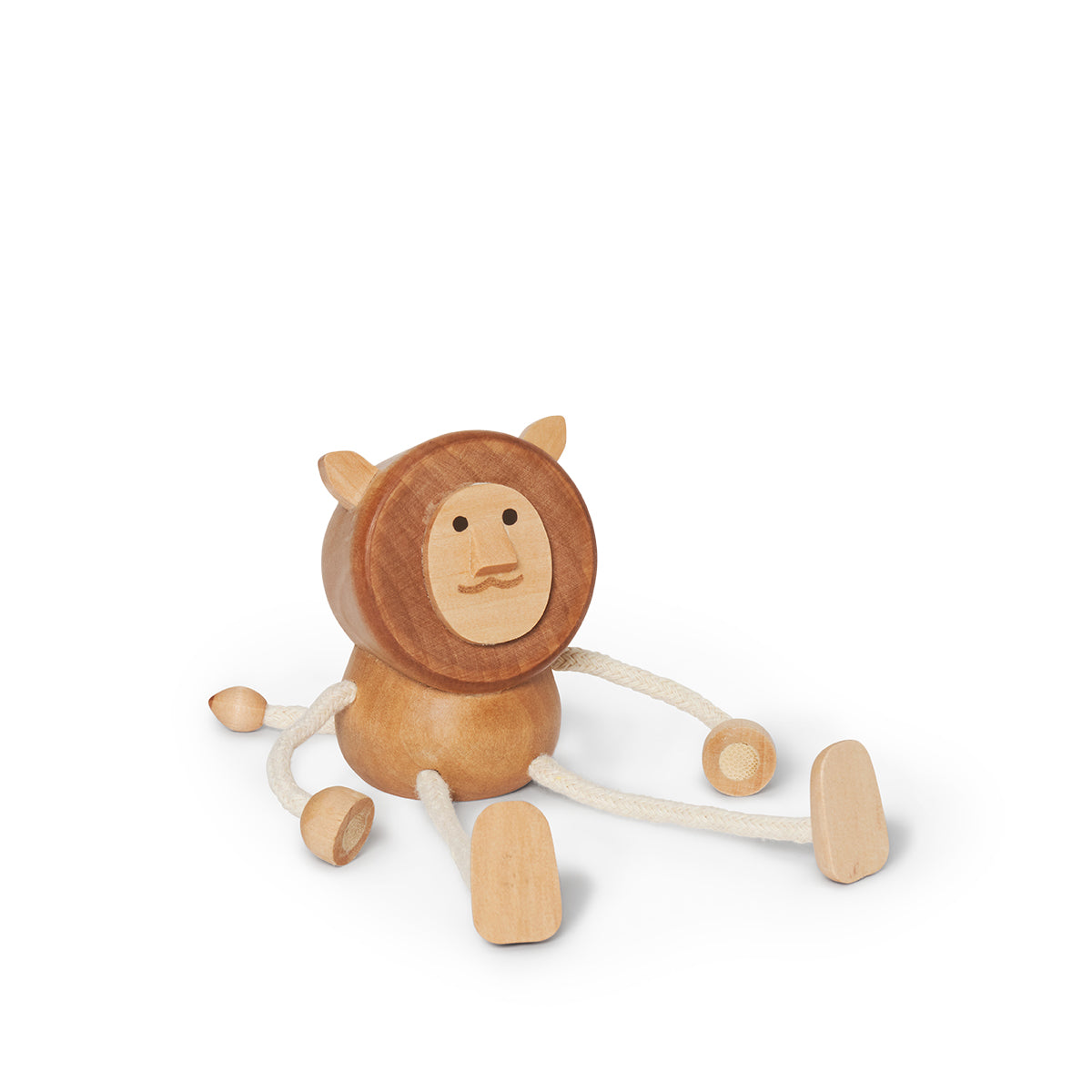 Areaware Palimals Natural Lion Wooden Toy Wooden Toy