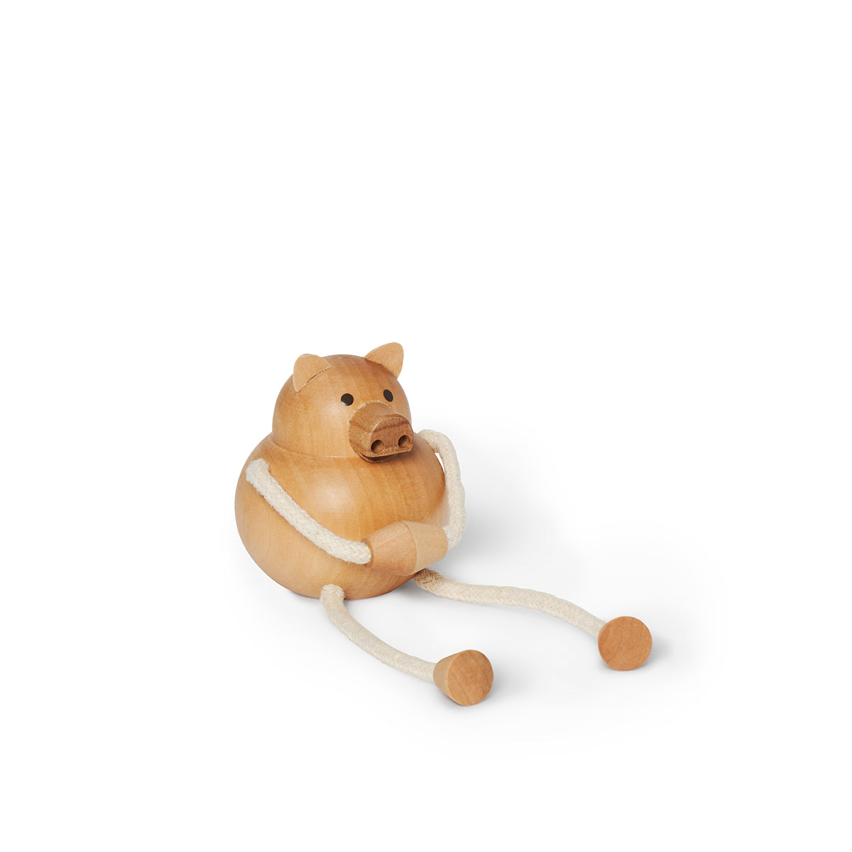 Areaware Palimals Natural Pig Wooden Toy Wooden Toy