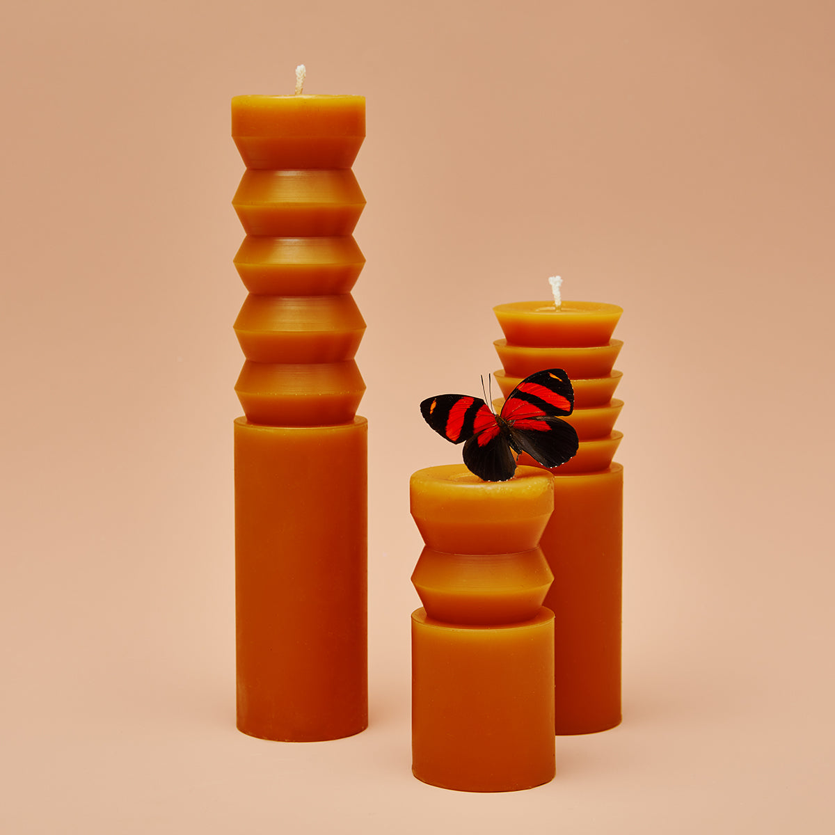 Areaware Totem Candle Terracotta Small