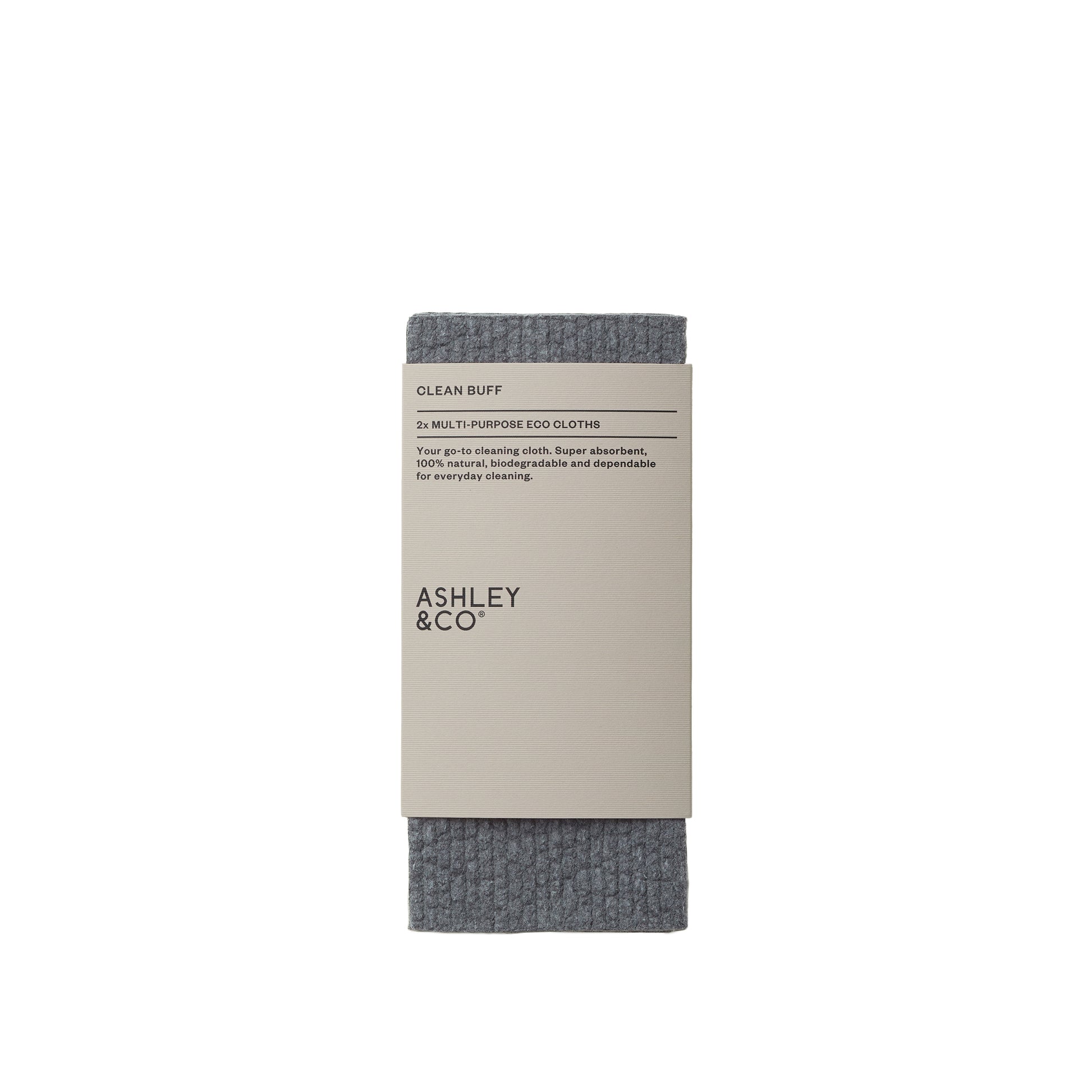 Ashley & Co Clean Buff (2 pack) Smoky Rye Kitchen Cloth Kitchen Cloth