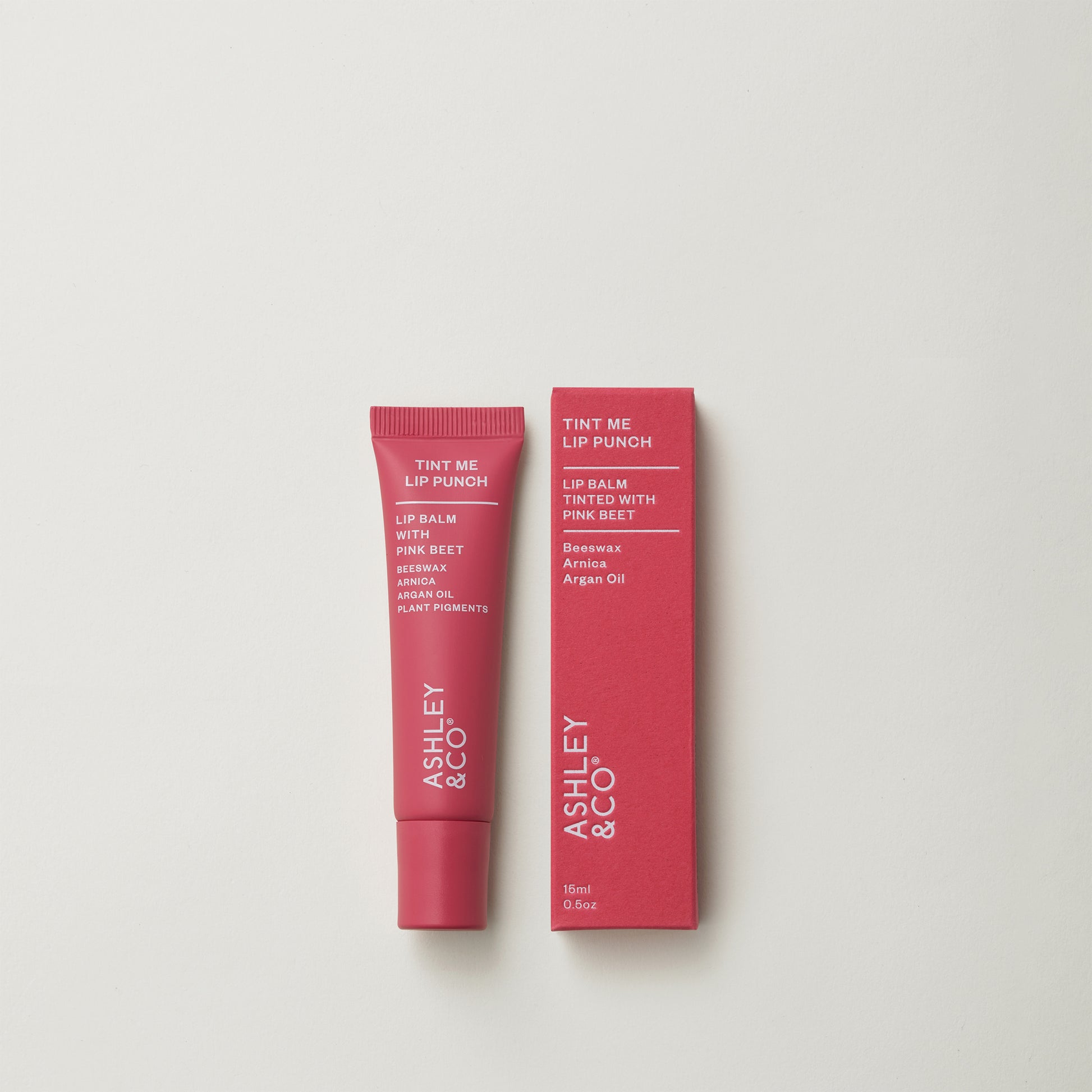 Ashley & Co Lip Punch Tint Me 15ml Pink Beet Lip Balm Lip Balm
