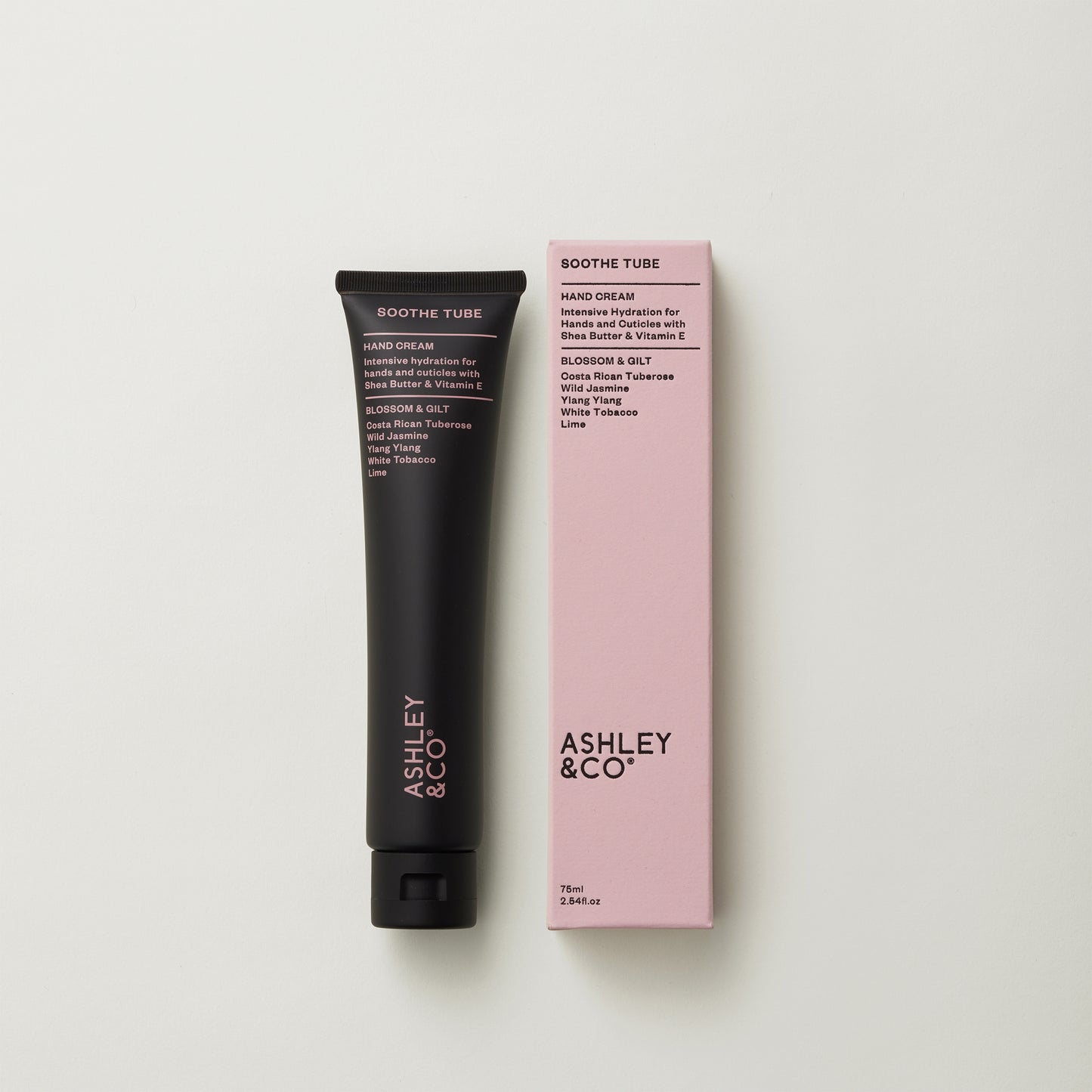 Ashley & Co Soothe Tube 75ml Blossom & Gilt Hand Cream Hand Cream