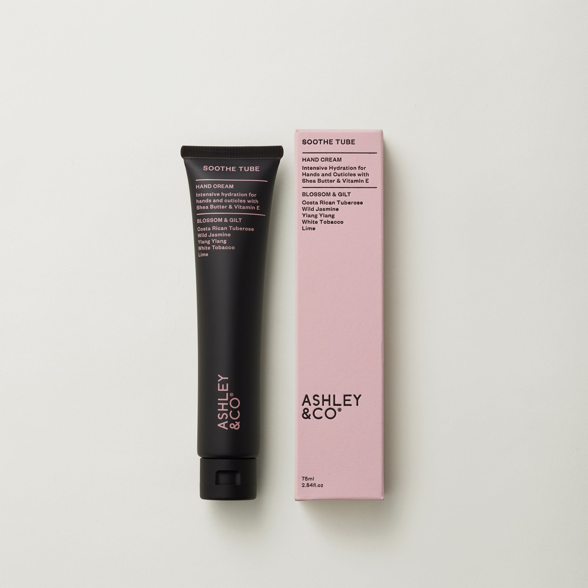 Ashley & Co Soothe Tube 75ml Blossom & Gilt Hand Cream Hand Cream