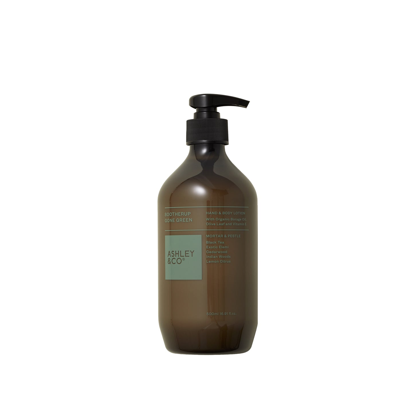 Ashley & Co Sootherup 500ml Mortar & Pestle Hand & Body Lotion Hand & Body Lotion