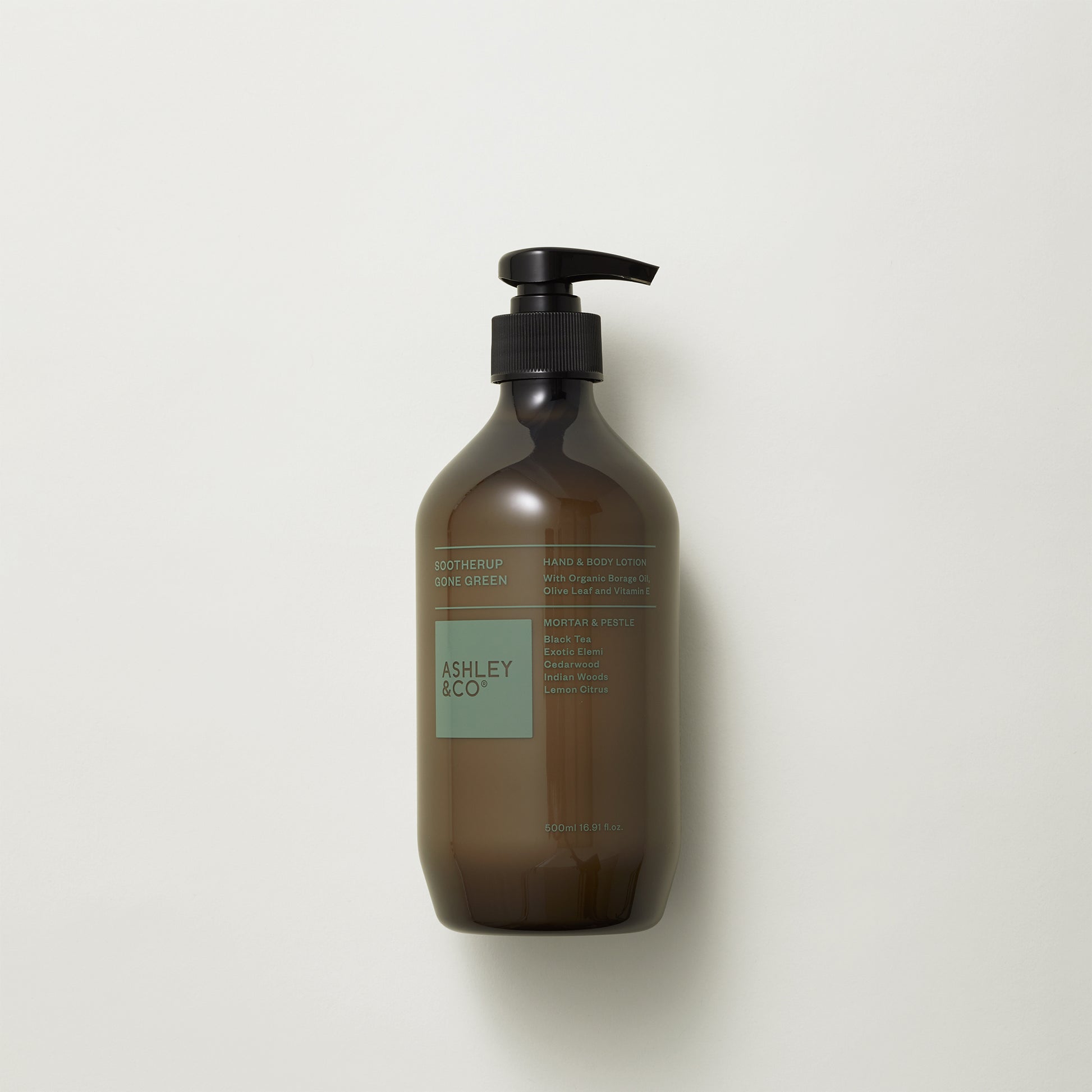 Ashley & Co Sootherup 500ml Mortar & Pestle Hand & Body Lotion Hand & Body Lotion