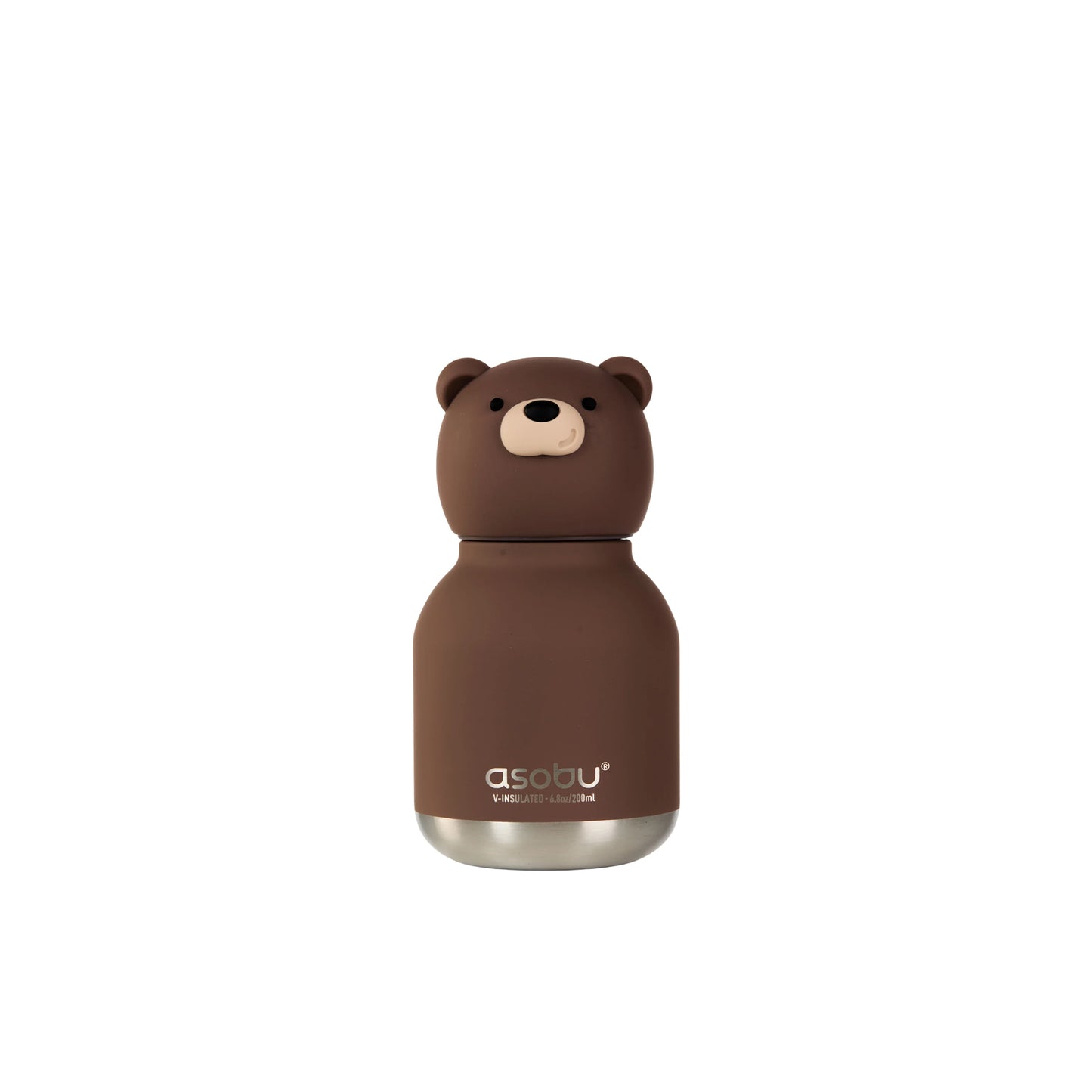 Asobu Bestie Bottle Mini 200ml Brown Bear