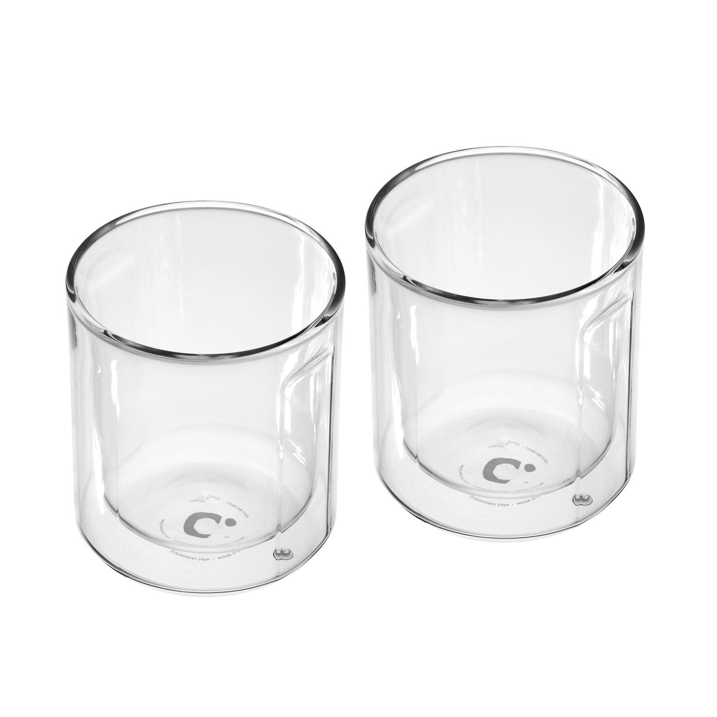 Corkcicle Barware Rocks Glass (Pk of 2) - Clear Double Walled Cup Double Walled Cup