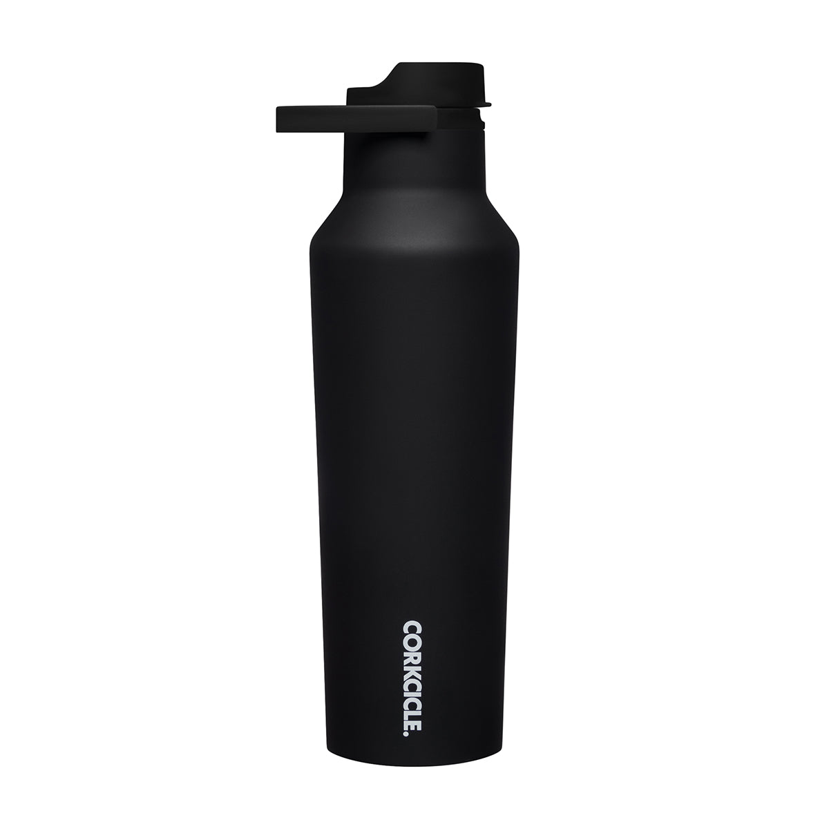 Corkcicle Series A Sports Canteen 600ml - Black Insulated Stainless Steel Bottle Insulated Stainless Steel Bottle