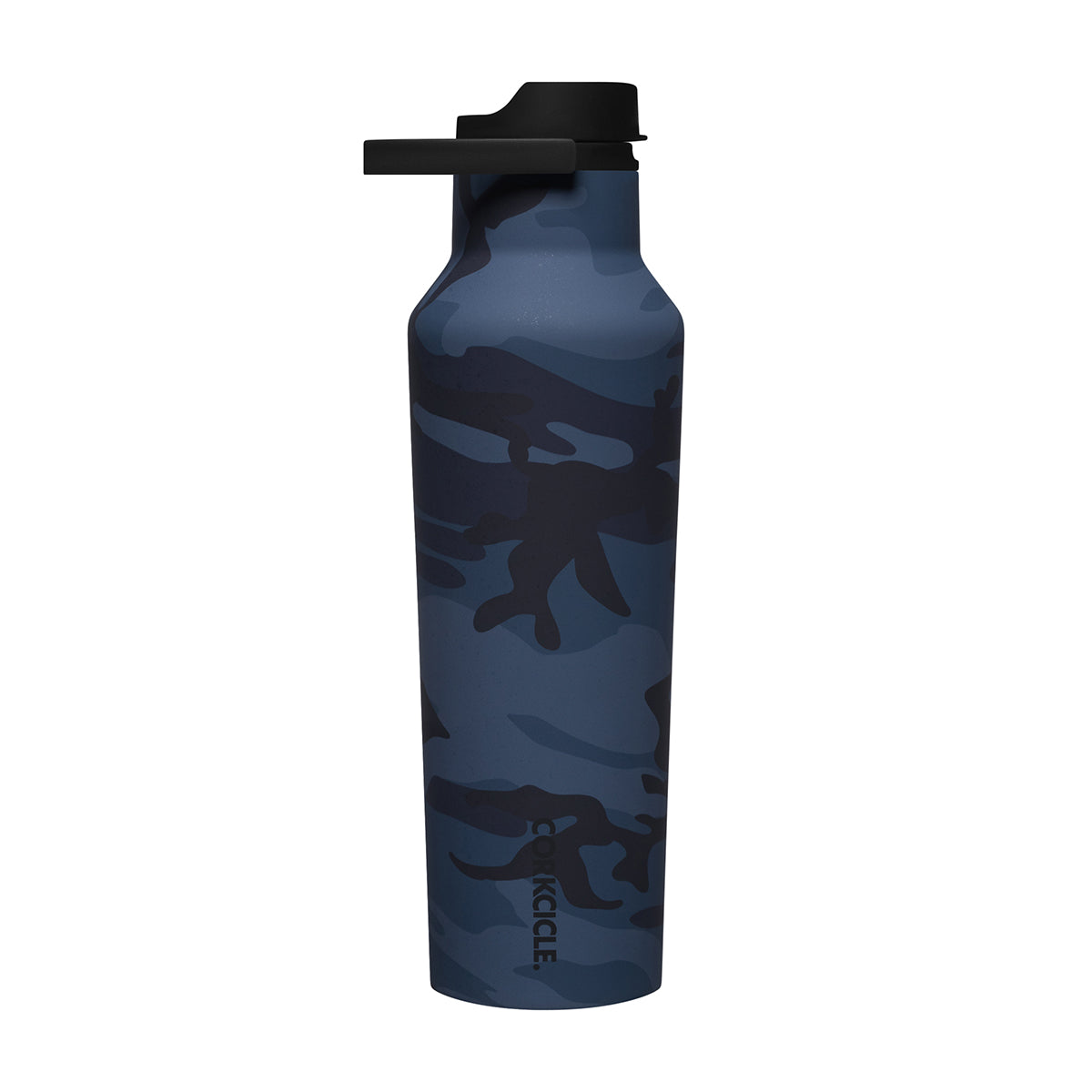 Corkcicle Series A Sports Canteen 600ml - Navy Camo Insulated Stainless Steel Bottle Insulated Stainless Steel Bottle