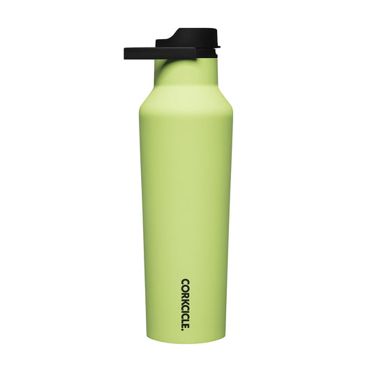 Corkcicle Series A Sports Canteen 600ml - Neon Lights Citron Insulated Stainless Steel Bottle Insulated Stainless Steel Bottle