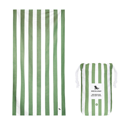 Beach Towel Cabana Collection L Cayman Olive