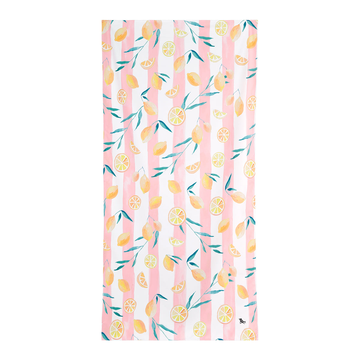 Dock & Bay Beach Towel Tropics Collection L Lemons 100% Recycled 100% Recycled