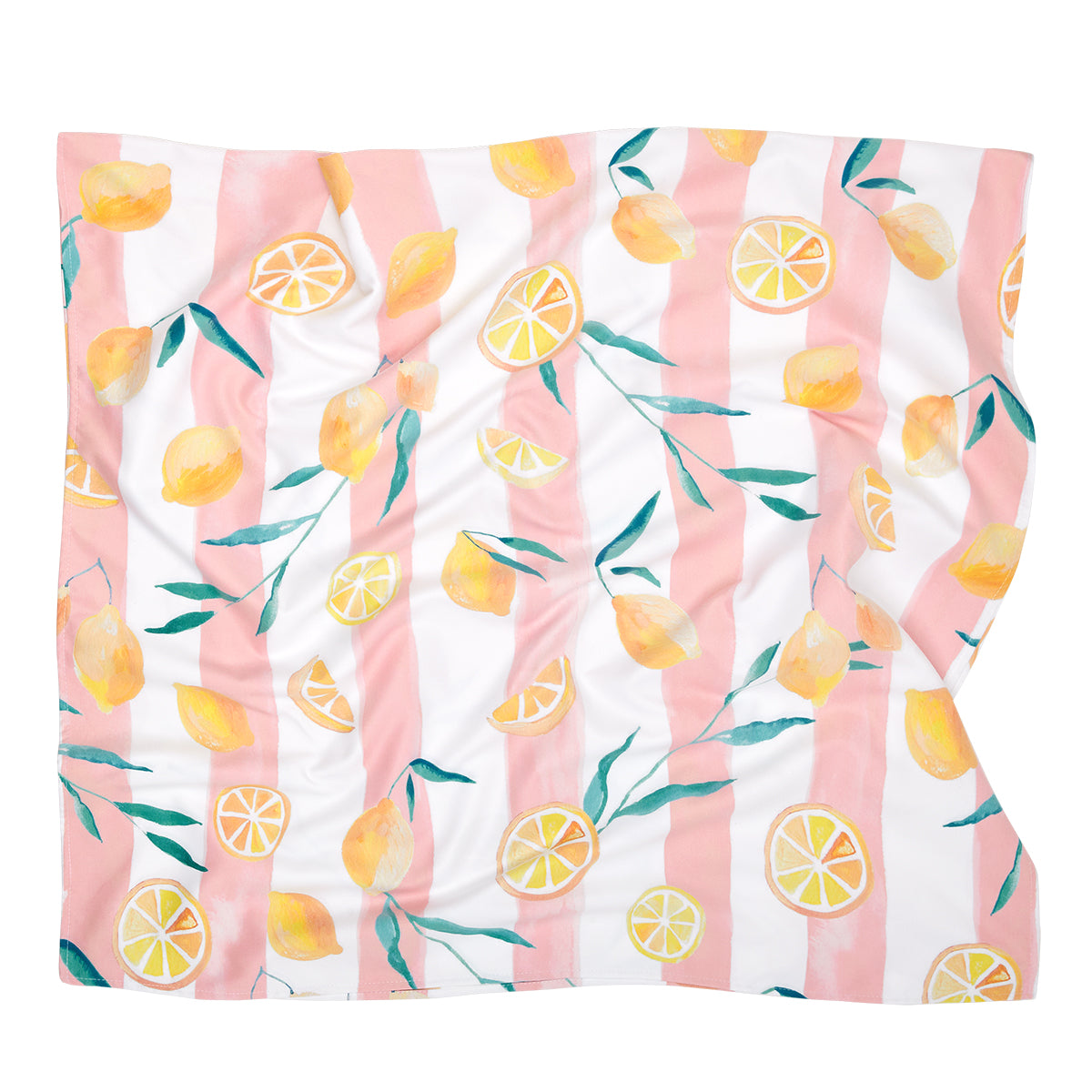 Dock & Bay Beach Towel Tropics Collection L Lemons 100% Recycled 100% Recycled