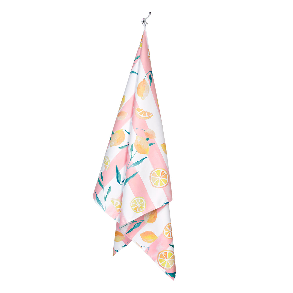 Dock & Bay Beach Towel Tropics Collection L Lemons 100% Recycled 100% Recycled