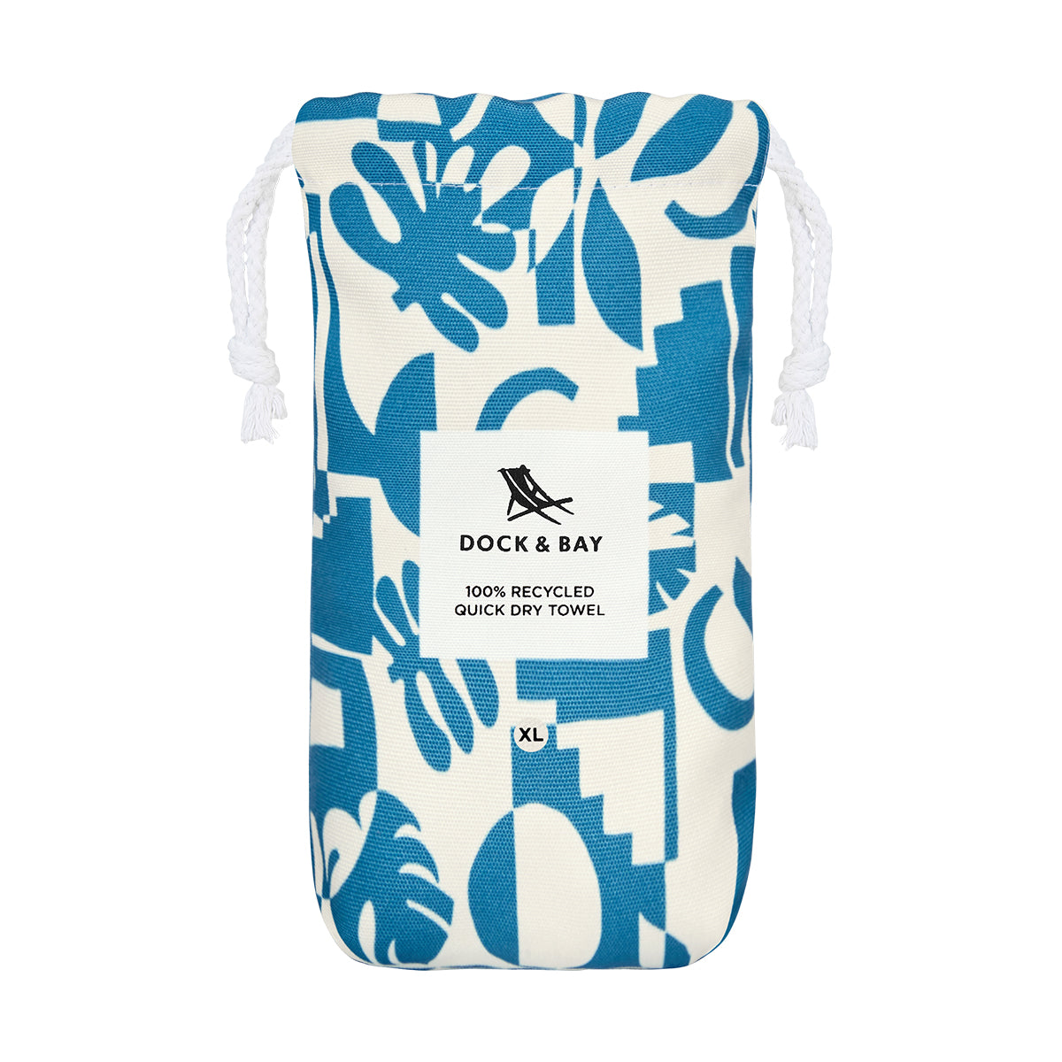 Dock & Bay Beach Towel Tropics Collection XL Marine Dream 100% Recycled 100% Recycled