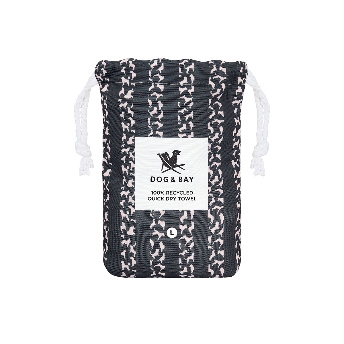 Dock & Bay Dog Towel L Walkies in the Park 100% Recycled 100% Recycled