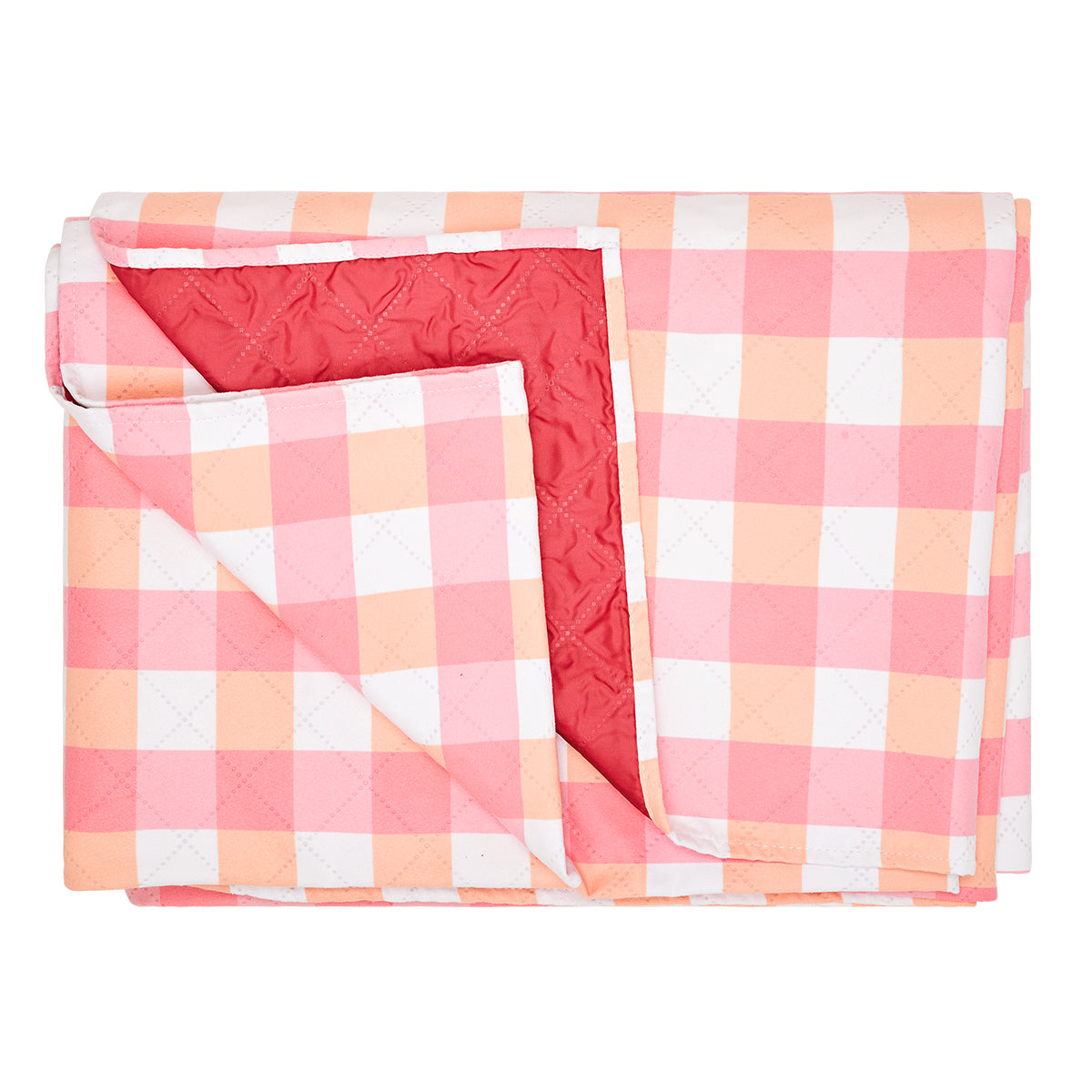 Dock & Bay Beach Blanket Large Strawberries & Cream 100% Recycled 100% Recycled