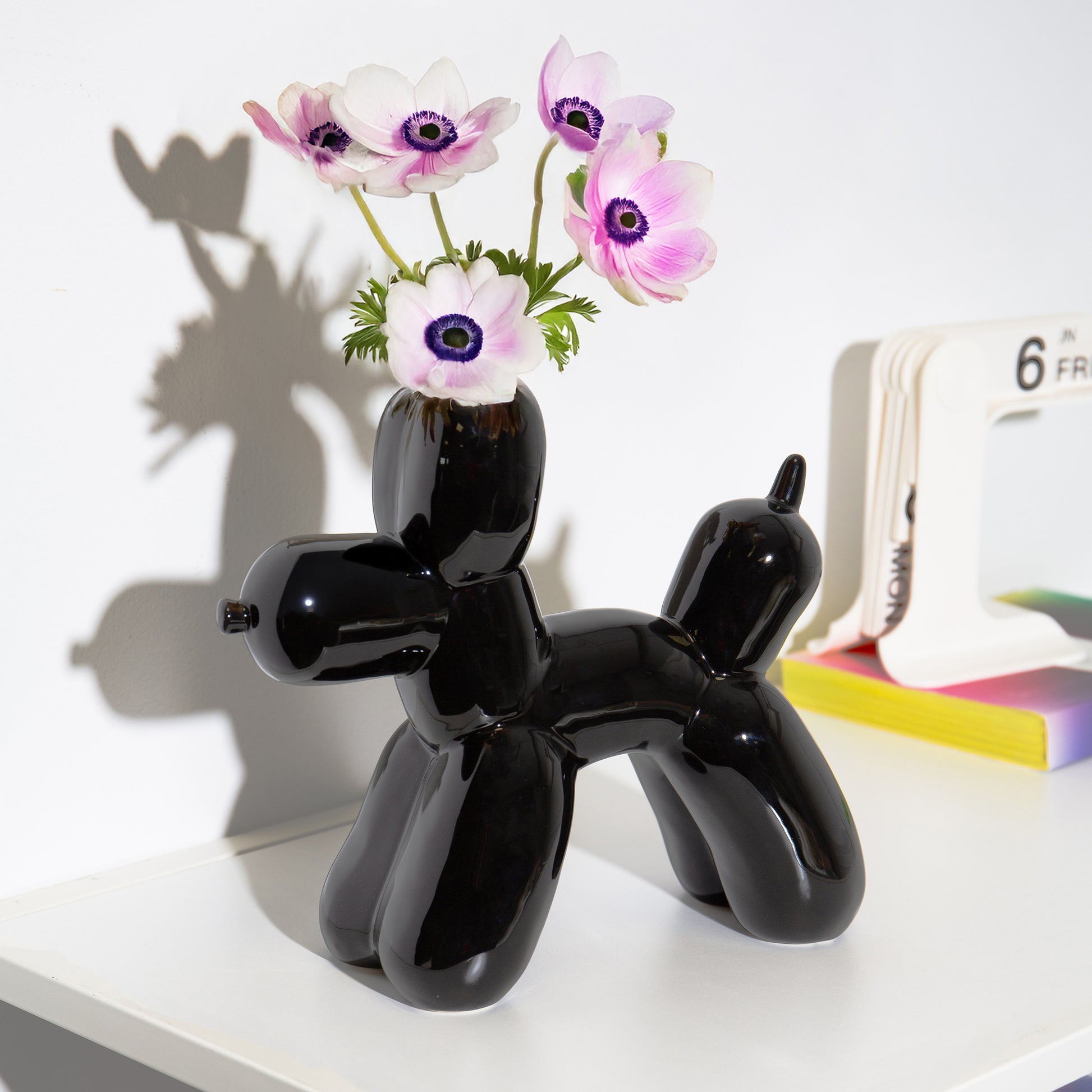DOIY Bobby Vase Black
