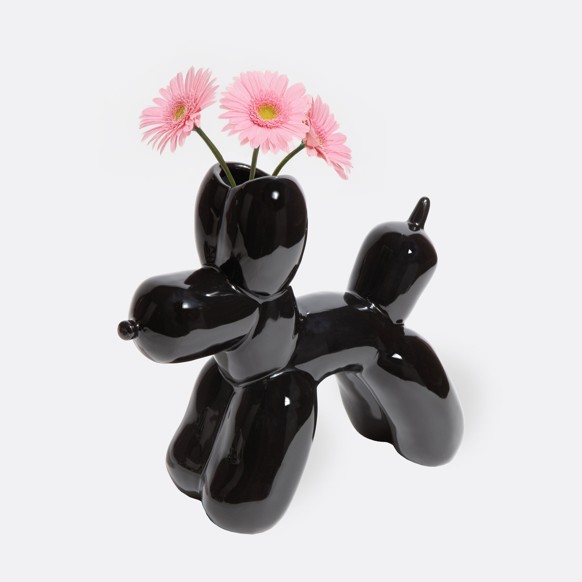 DOIY Bobby Vase Black