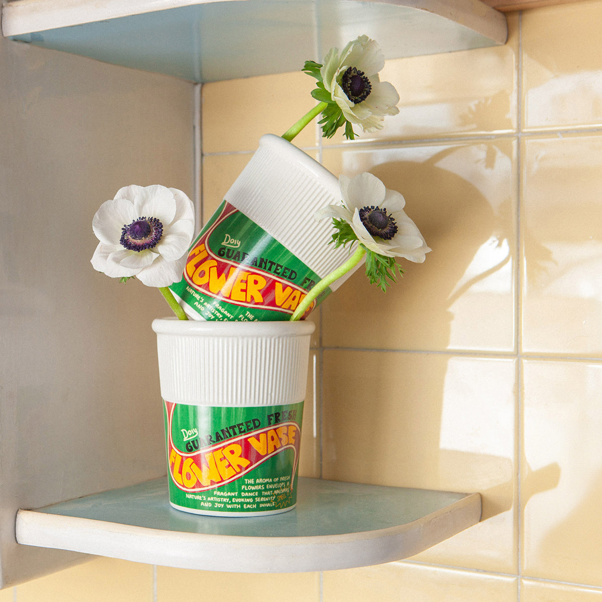 DOIY Corner Shop Vase Noodle Pot